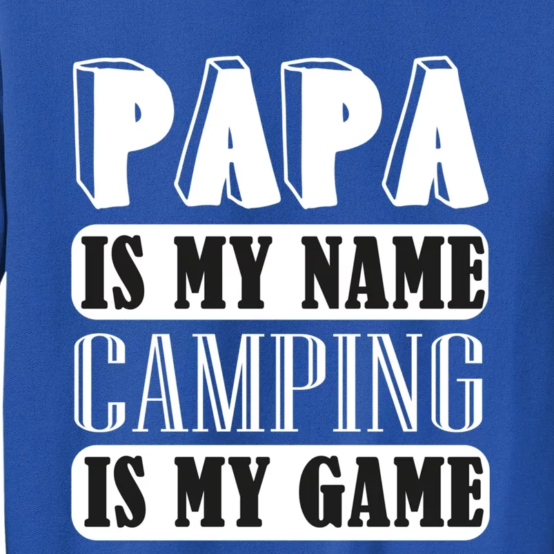 Scouting Dad Scout Father Scouts Camping And Hiking Lover Funny Gift Tall Sweatshirt