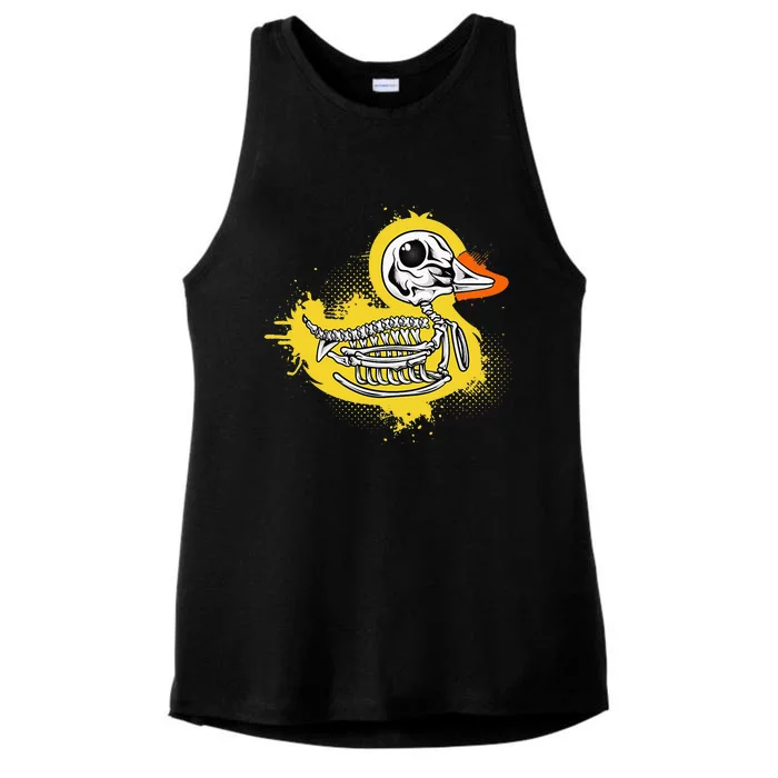 Skull Duck Ladies Tri-Blend Wicking Tank