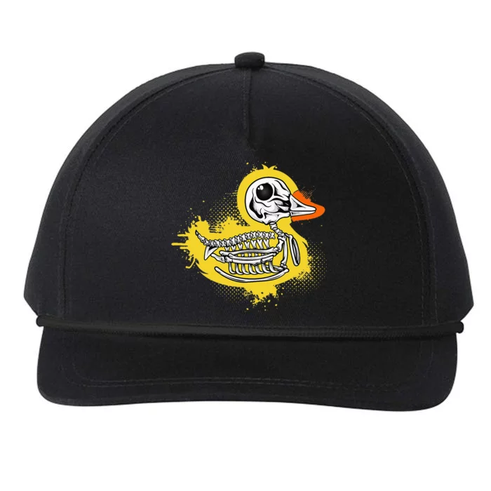 Skull Duck Snapback Five-Panel Rope Hat