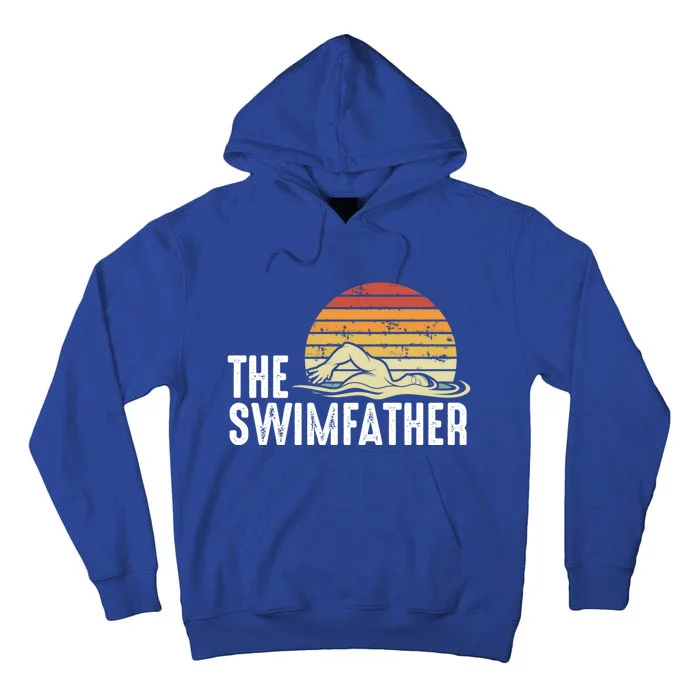 Swimming Dad – Swimming Pool Lover Swimmer Sport Daddy Gift Tall Hoodie