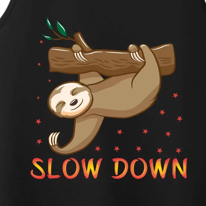 Slow Down Performance Tank