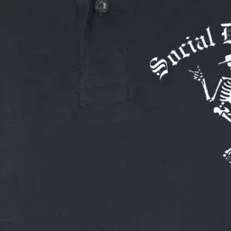 Social Distortion Skelly Softstyle Adult Sport Polo