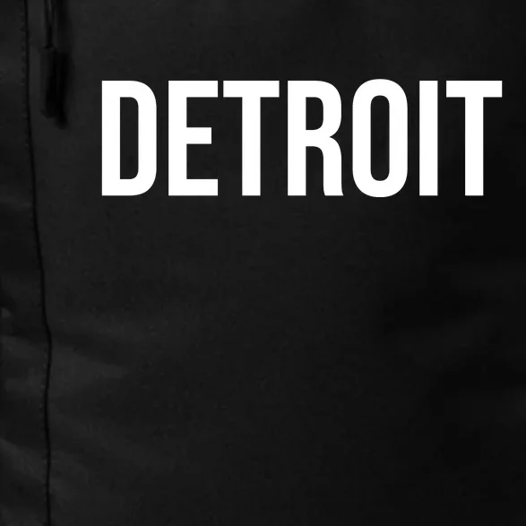 Simple Detroit Daily Commute Backpack