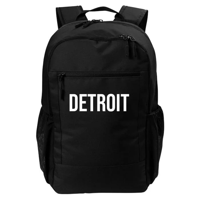 Simple Detroit Daily Commute Backpack