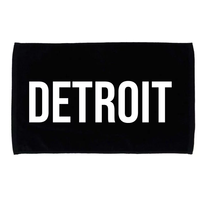 Simple Detroit Microfiber Hand Towel