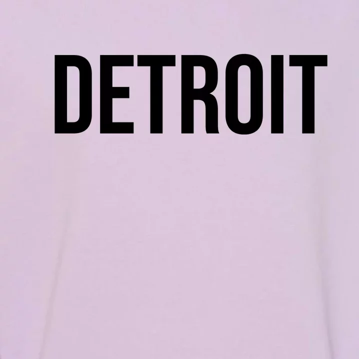 Simple Detroit Garment-Dyed Sweatshirt