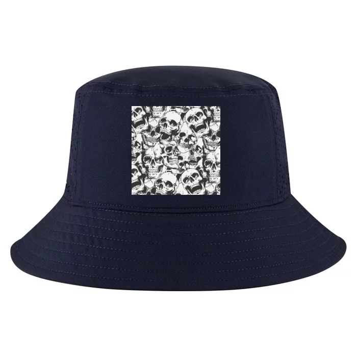 Spooky Deadly Skulls Cool Comfort Performance Bucket Hat