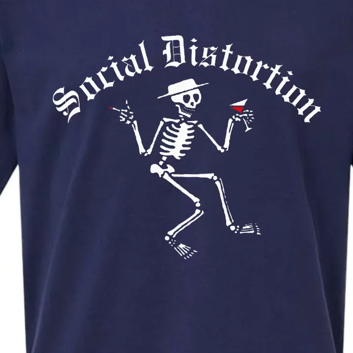 Social Distortion Skelly Sueded Cloud Jersey T-Shirt