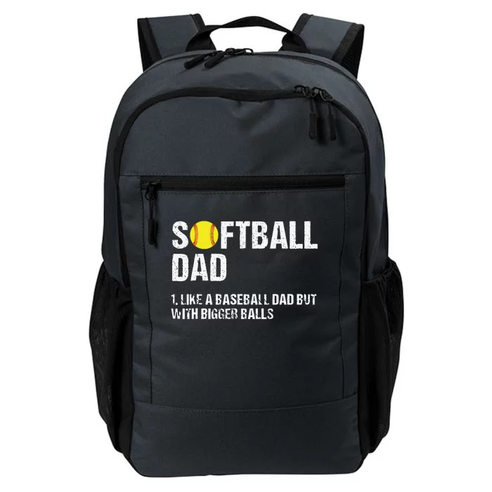 Softball Dad Daily Commute Backpack