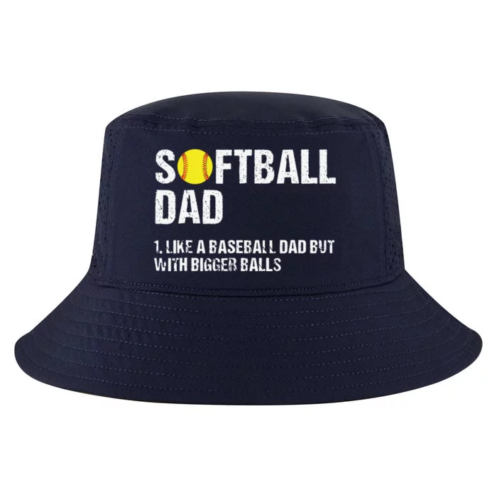 Softball Dad Cool Comfort Performance Bucket Hat