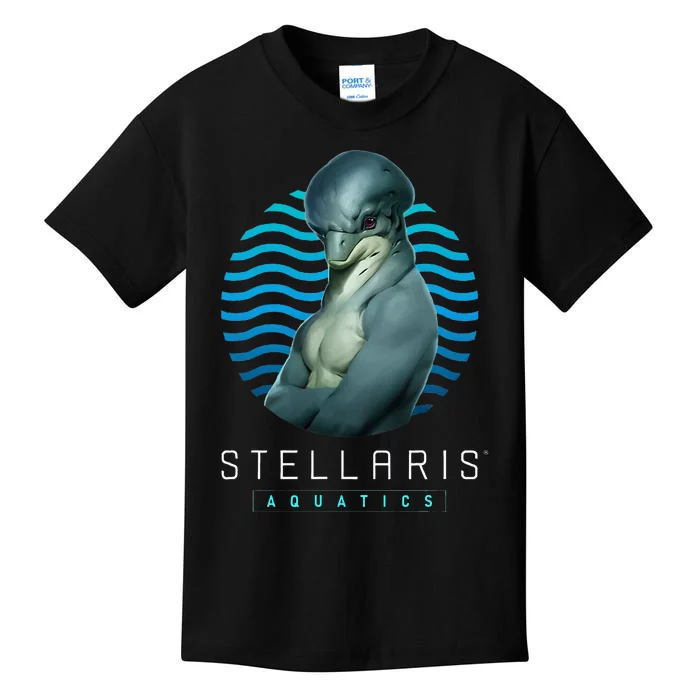 Stellaris Dolph Sc I Fi Strategy Game Dolphin Kids T-Shirt