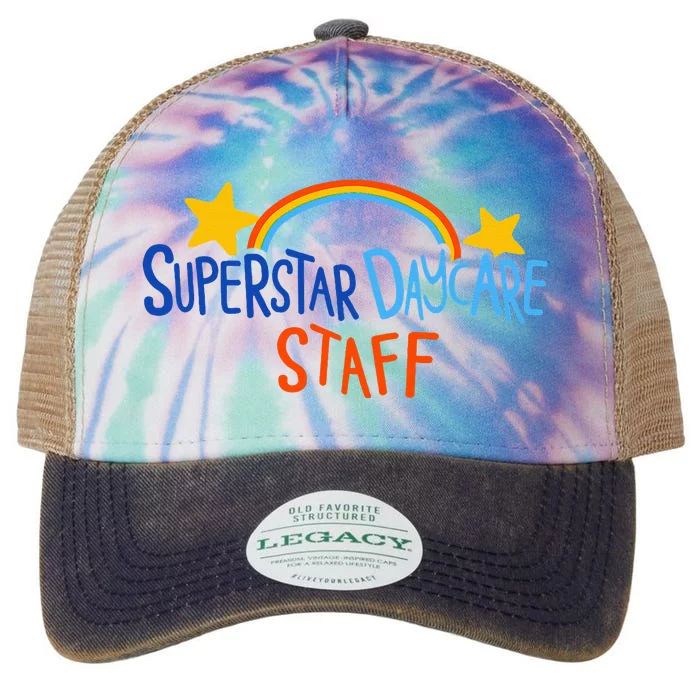 Superstar Daycare Staff Trendy Apparel Legacy Tie Dye Trucker Hat