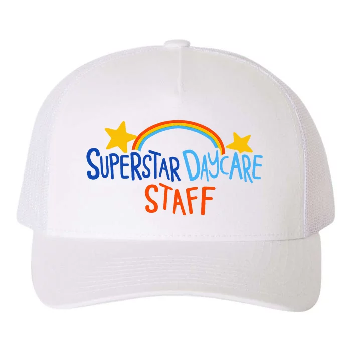 Superstar Daycare Staff Trendy Apparel Yupoong Adult 5-Panel Trucker Hat