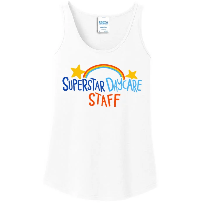 Superstar Daycare Staff Trendy Apparel Ladies Essential Tank