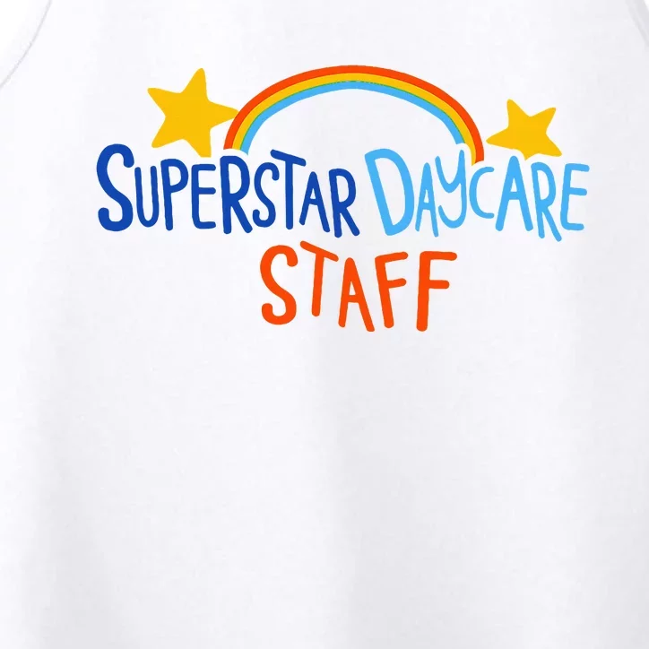 Superstar Daycare Staff Trendy Apparel Performance Tank