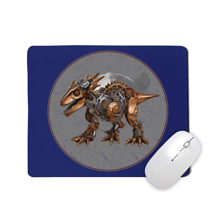 Steampunk Dinosaur Mousepad