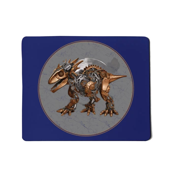 Steampunk Dinosaur Mousepad