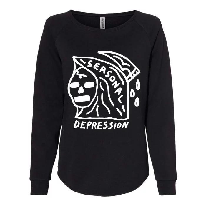 Seasonal Depression Womens California Wash Sweatshirt