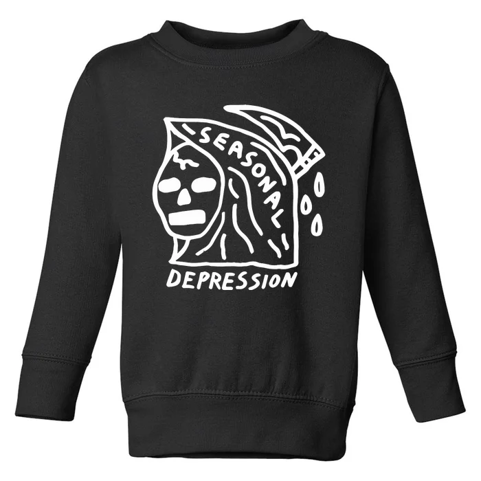 Seasonal Depression Toddler Sweatshirt