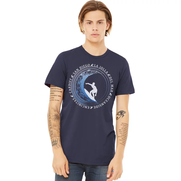 San Diego Surf Shirt / San Diego Beach Gift Premium T-Shirt