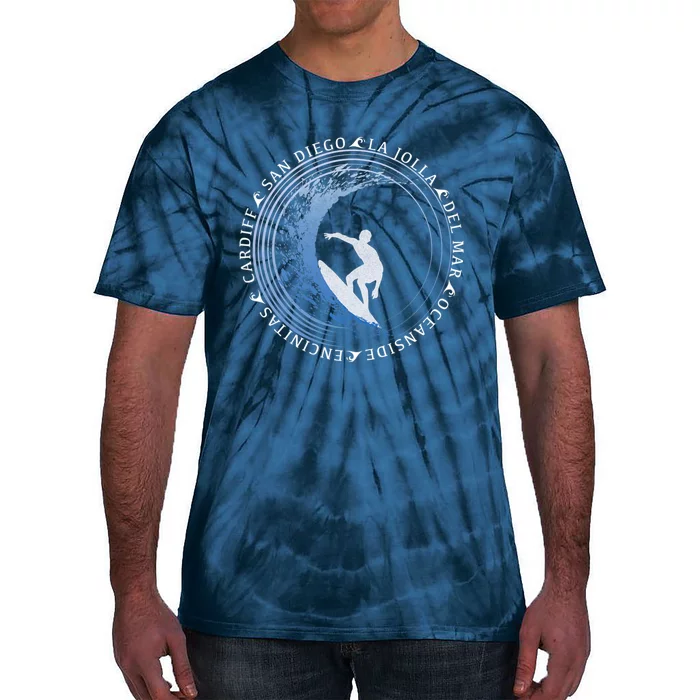 San Diego Surf Shirt / San Diego Beach Gift Tie-Dye T-Shirt