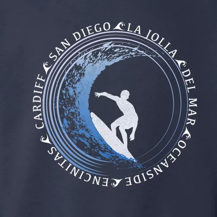 San Diego Surf Shirt / San Diego Beach Gift Toddler Hoodie