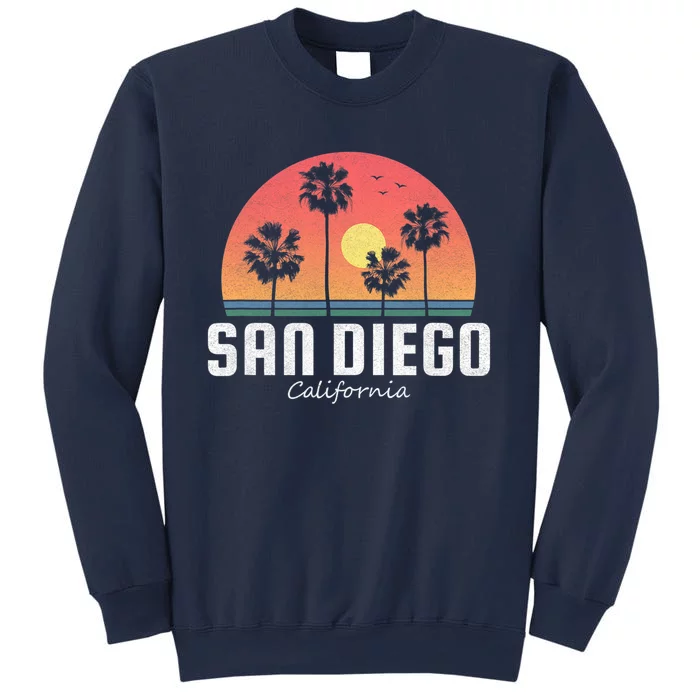 San Diego Shirt Vintage Retro Beach Sunset Sweatshirt