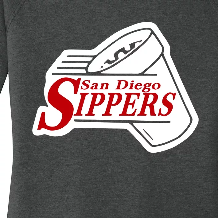 San Diego Sippers Women's Perfect Tri Tunic Long Sleeve Shirt