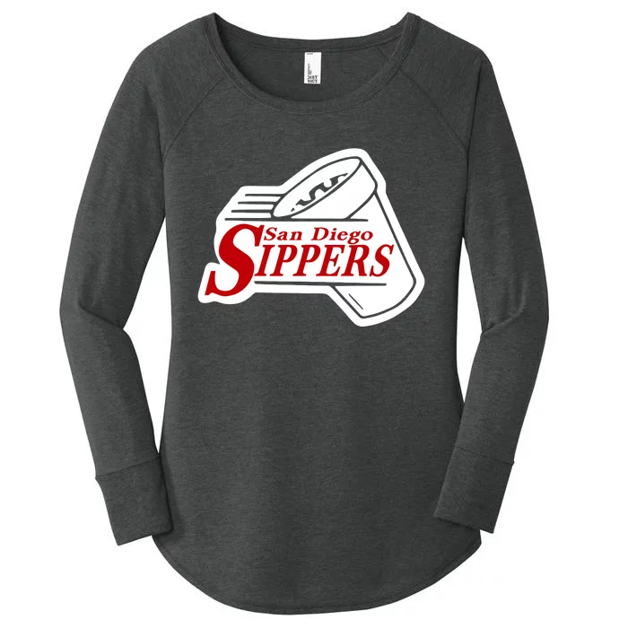 San Diego Sippers Women's Perfect Tri Tunic Long Sleeve Shirt