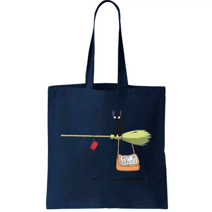 Studio Delivery Service Jiji Black Cat Anime Tote Bag