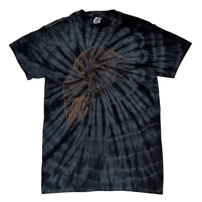 Sweet Dog Sleeping On Moon Tie-Dye T-Shirt