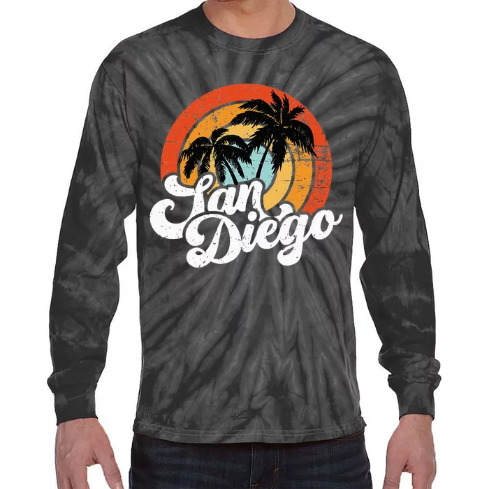 San Diego San Diego Gift San Diego Lover Tie-Dye Long Sleeve Shirt