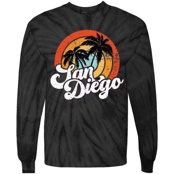 San Diego San Diego Gift San Diego Lover Tie-Dye Long Sleeve Shirt