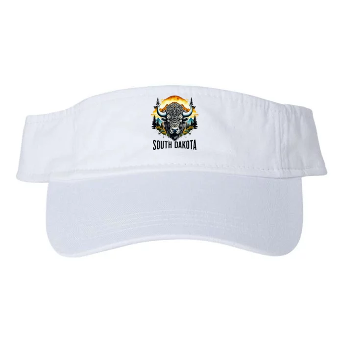 South Dakota Valucap Bio-Washed Visor