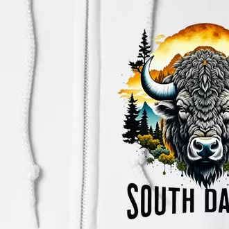 South Dakota Full Zip Hoodie