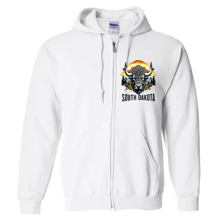 South Dakota Full Zip Hoodie