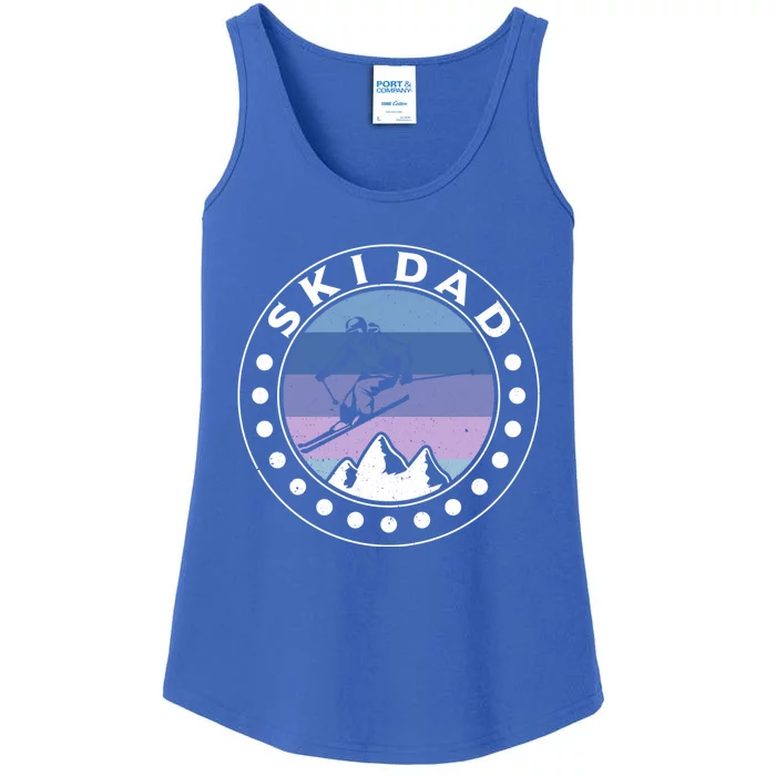 Ski Dad Ski Skiers Gift Ladies Essential Tank