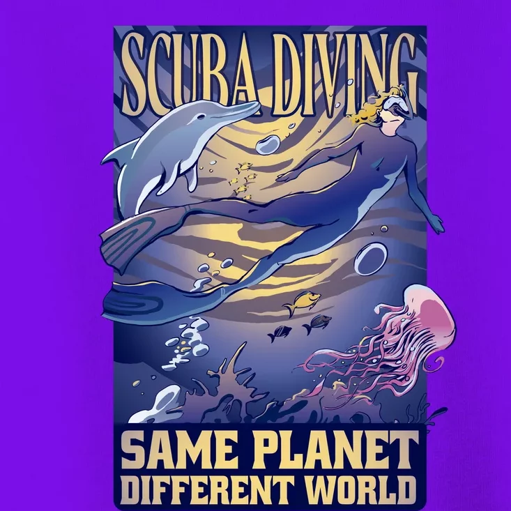 Scuba Diving Same Planet Different World Toddler T-Shirt