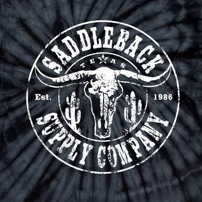 Saddleback Desert Skull White Logo Lightweight Tie-Dye T-Shirt