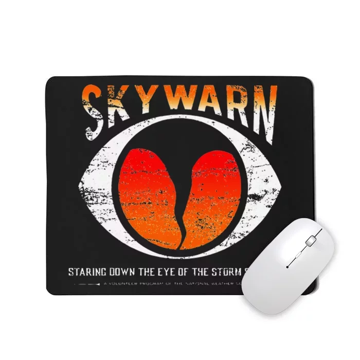 Skywarn Distressed Mousepad