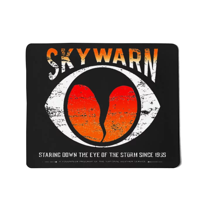 Skywarn Distressed Mousepad