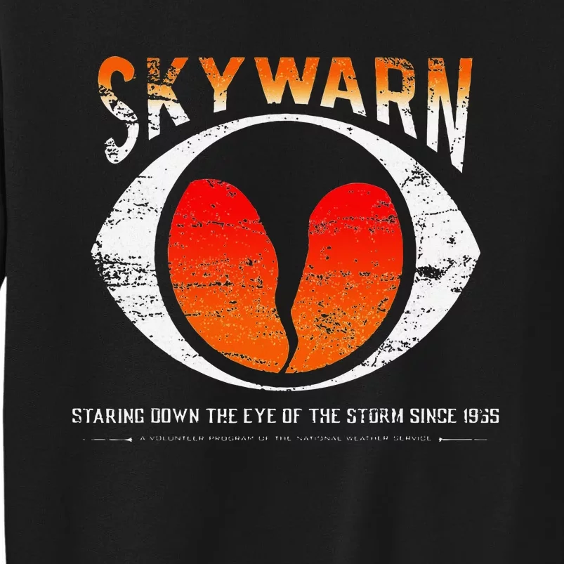 Skywarn Distressed Tall Sweatshirt