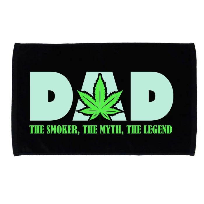 Smoking Dad Microfiber Hand Towel