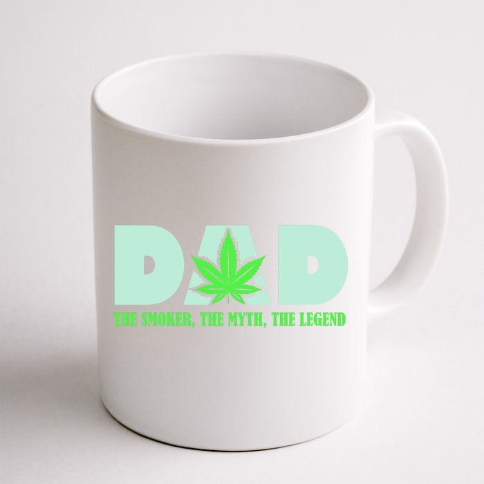 Smoking Dad Front & Back Coffee Mug