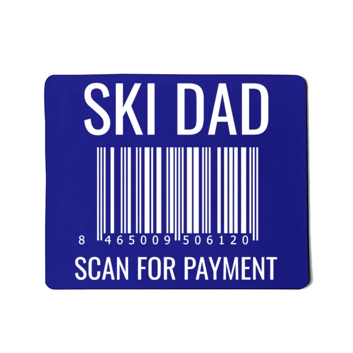 Ski Dad Scan For Payt Ski Dad Funny Gift Ski Dad Gift Mousepad