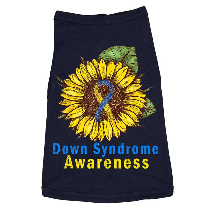 Sunflower Down Syndrome Awareness Doggie Tank