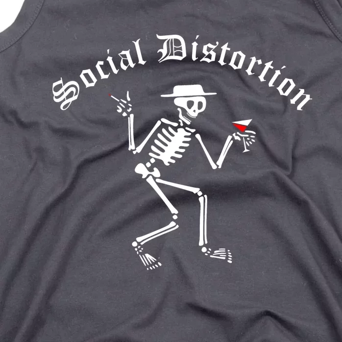 Social Distortion Skeleton Tank Top