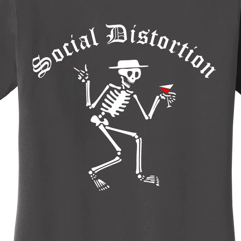 Social Distortion Skeleton Women's T-Shirt