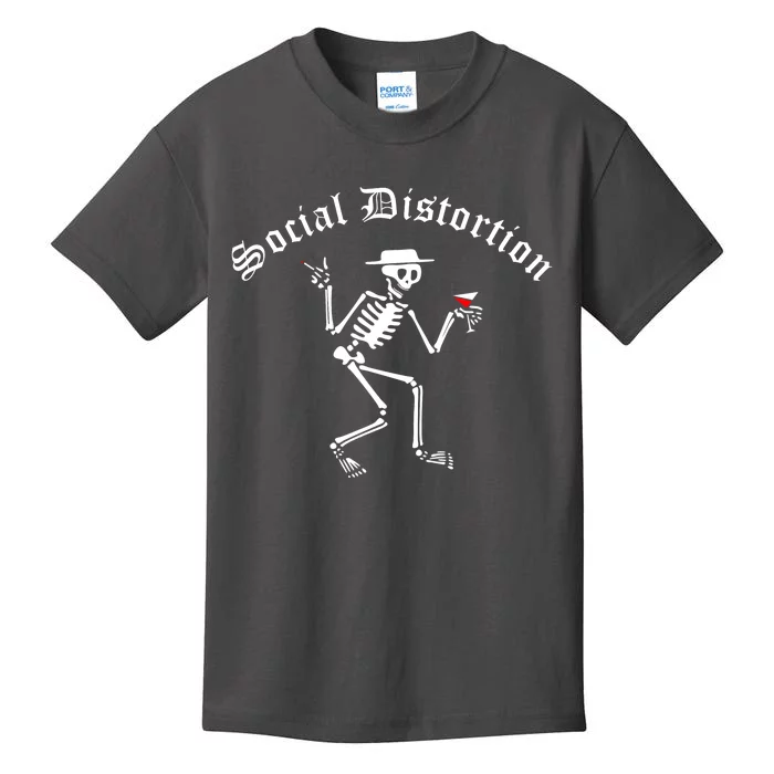 Social Distortion Skeleton Kids T-Shirt