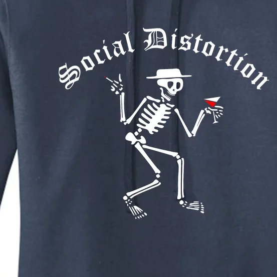 Social Distortion Skeleton Women's Pullover Hoodie